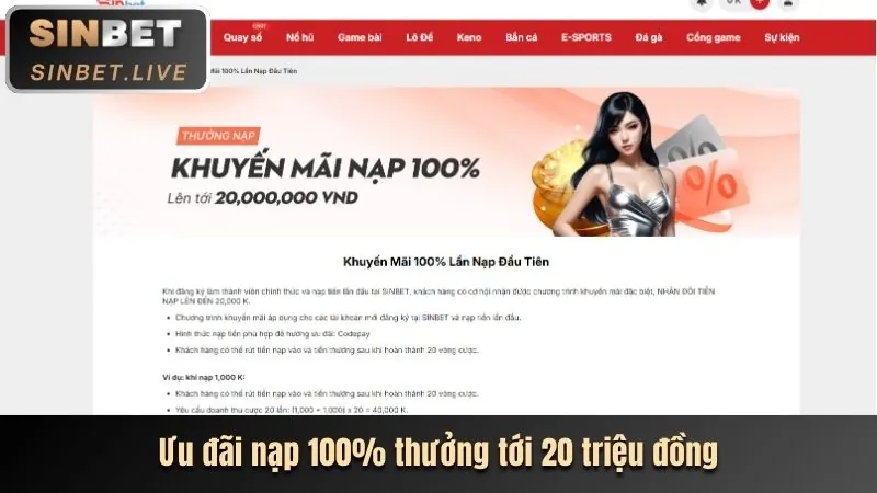 Hoàn trả thể thao hàng ngày 99win